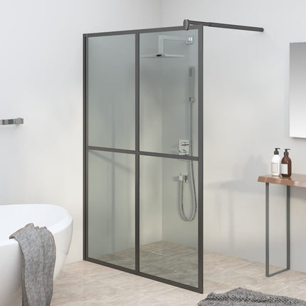 Cabina Doccia 140x195 cm con Vetro Temperato Scuro