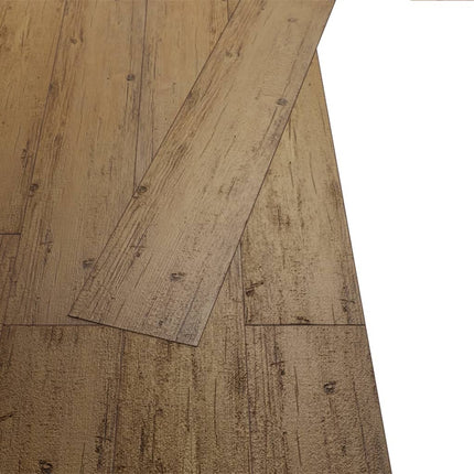 Listoni Pavimenti Autoadesivi in PVC 2,51 mÂ² 2mm Noce Marrone