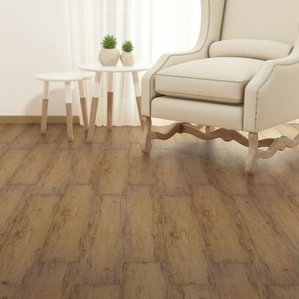 Listoni Pavimenti Autoadesivi in PVC 2,51 mÂ² 2mm Noce Marrone