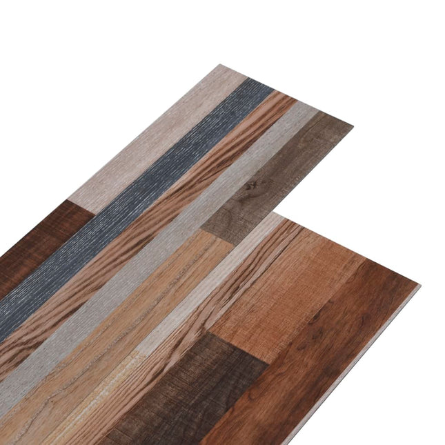 Listoni Pavimenti Autoadesivi in PVC 2,51m² 2mm Multicolore