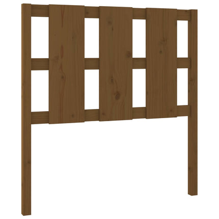 Testiera per Letto ambra 105,5x4x100 cm Legno Massello di Pino