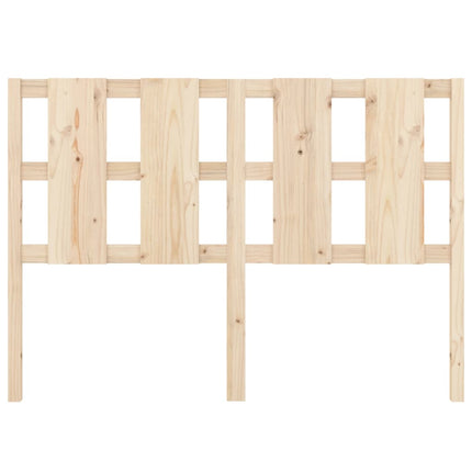 Testiera Letto 125,5x4x100 cm in Legno Massello di Pino
