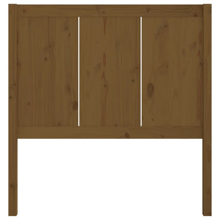 Testiera per Letto ambra 105,5x4x100 cm Legno Massello di Pino
