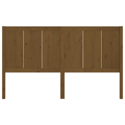 Testiera per Letto ambra 205,5x4x100 cm Legno Massello di Pino