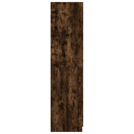 Armadio Rovere Fumo 90x52x200 cm in Legno Multistrato