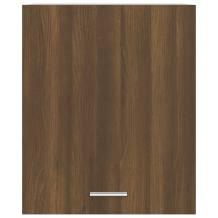 Mobile Pensile Rovere Marrone 50x31x60 cm in Legno Multistrato