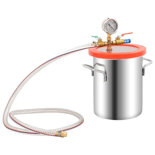 Camera a Vuoto in Acciaio Inox 5,5 L