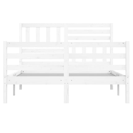 Giroletto Bianco in Legno Massello 140x190 cm