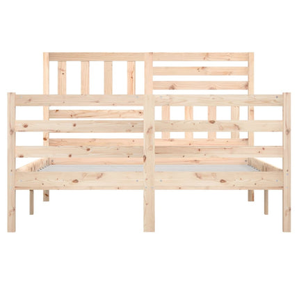 Giroletto senza Materasso Ambrato in Legno Massello 120x200 cm