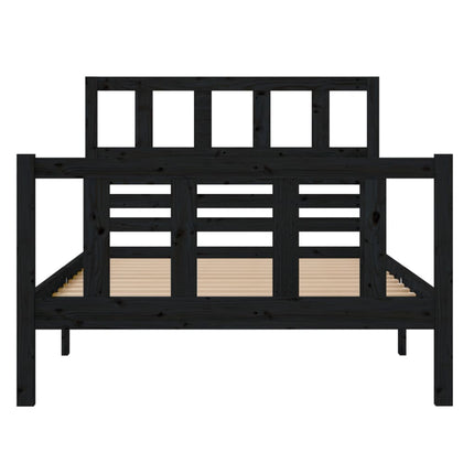 Giroletto Nero in Legno Massello 100x200 cm