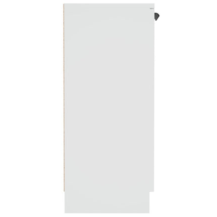 Credenza Bianca 60x30x70 cm in Legno tecnico
