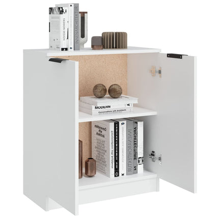 Credenza Bianca 60x30x70 cm in Legno tecnico