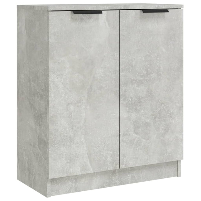Credenza Grigio Cemento 60x30x70 cm in Legno tecnico