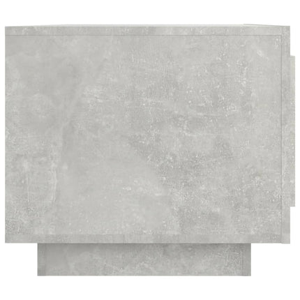 Tavolino Salotto Grigio Cemento 102x50x45 cm Legno Multistrato