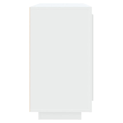 Credenza Bianco 80x40x75 cm in Legno Compensato
