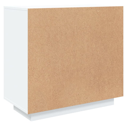 Credenza Bianco 80x40x75 cm in Legno Compensato