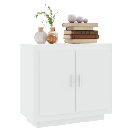 Credenza Bianco 80x40x75 cm in Legno Compensato
