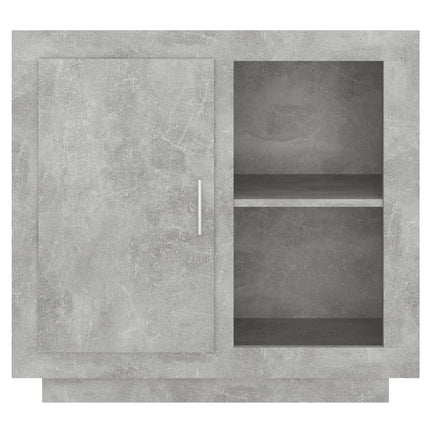 Credenza Grigio Cemento 80x40x75 cm
