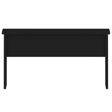 Tavolino da Salotto Nero 80x55,5x41,5 cm in Legno Multistrato