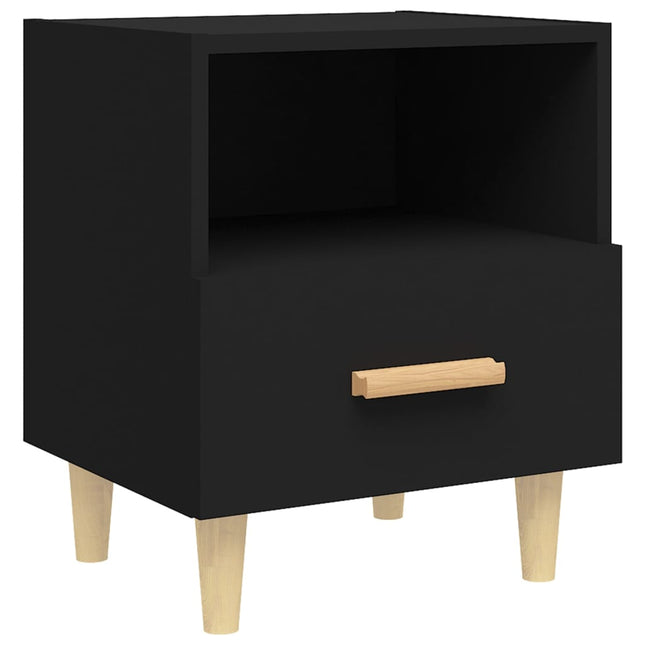Comodino Nero 40x35x47 cm