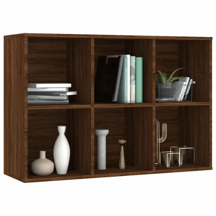 Libreria/Credenza Rovere Marrone 66x30x98 cm Legno Multistrato