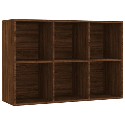 Libreria/Credenza Rovere Marrone 66x30x98 cm Legno Multistrato