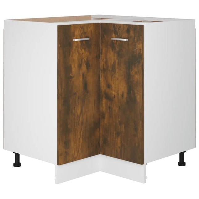 Armadietto Cucina Rovere Fumo 75,5x75,5x81,5 cm in Legno