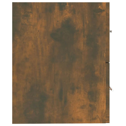 Mobile Lavabo Rovere Fumo 60x38,5x48 cm in Legno Multistrato