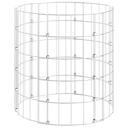 Palo Gabbione Circolare in Acciaio Zincato ÃƒÆ’Ã‹Å“50x50 cm