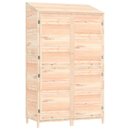 Capanno da Giardino 102x52x174,5 cm in Legno Massello di Abete