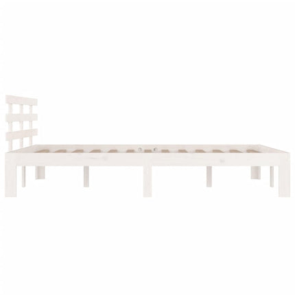 Giroletto Bianco in Legno Massello 160x200 cm