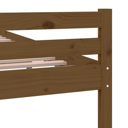 Giroletto senza Materaso Ambra in Legno Massello 120x190 cm
