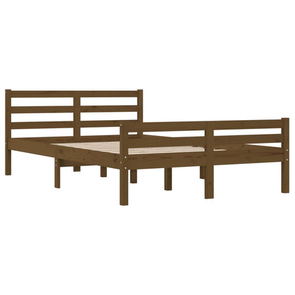 Giroletto senza Materaso Ambra in Legno Massello 140x200 cm