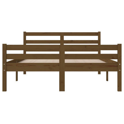 Giroletto senza Materaso Ambra in Legno Massello 140x200 cm