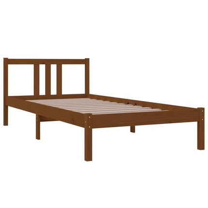 Giroletto senza Materasso Ambra Legno Massello Pino 90x200 cm