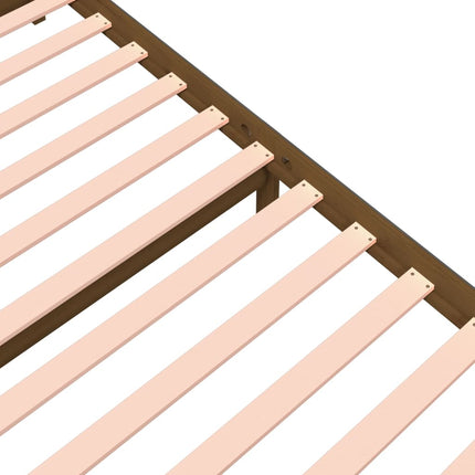 Giroletto senza Materaso Ambra in Legno Massello 140x190 cm