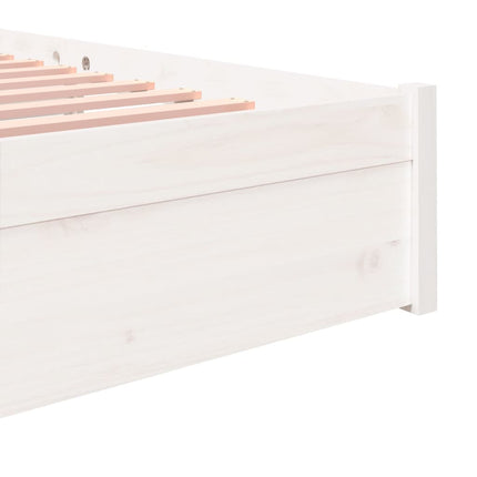 Giroletto Bianco in Legno Massello 140x200 cm