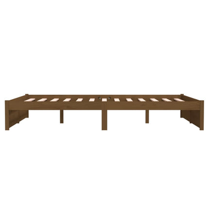 Giroletto senza Materaso Ambra in Legno Massello 140x200 cm