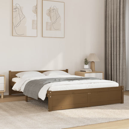 Giroletto Ambra in Legno Massello 135x190 cm Double