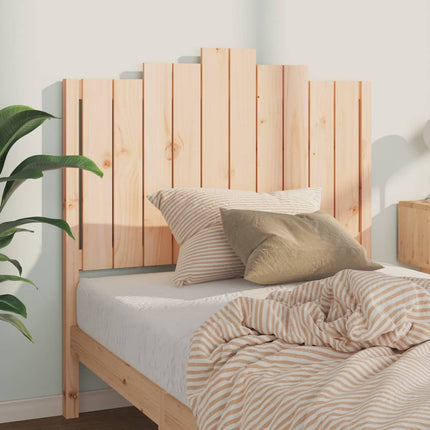 Testiera per Letto 106x4x110 cm in Legno Massello di Pino