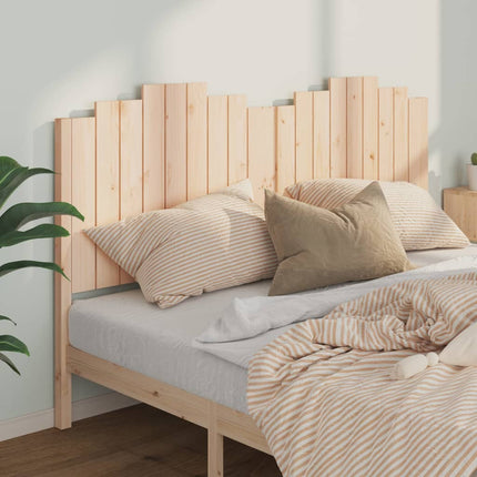Testiera per Letto 186x4x110 cm in Legno Massello di Pino