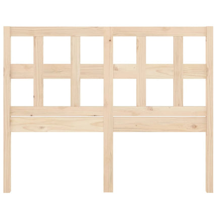 Testiera per Letto 140,5x4x100 cm in Legno Massello di Pino