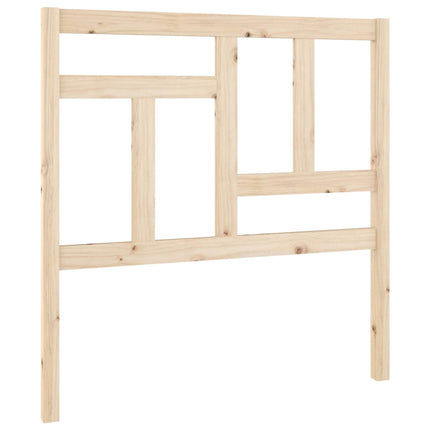 Testiera per Letto 80,5x4x100 cm in Legno Massello di Pino