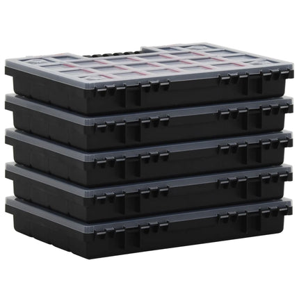 Scatole di Assortimento 5 pz 34,5x25x5 cm in Polipropilene