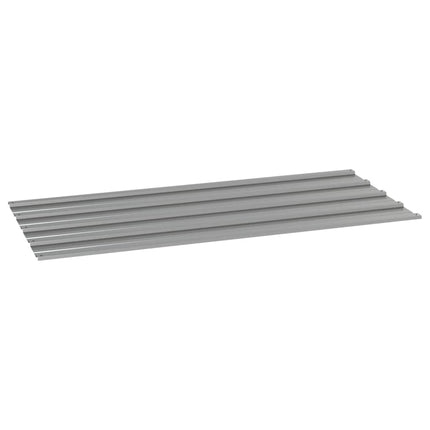 Pannelli per Tetti 36 pz Ruggine 100x44 cm in Acciaio Corten