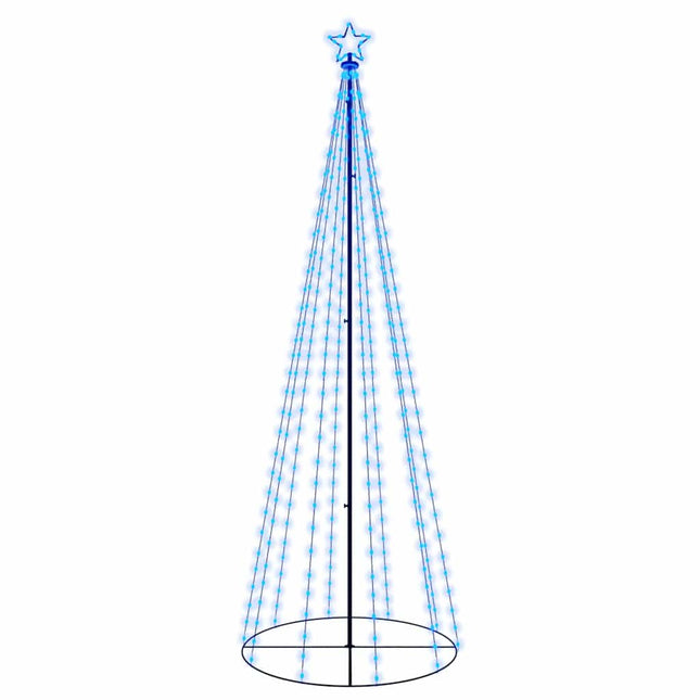 Albero di Natale a Cono Blu 310 LED 100x300 cm
