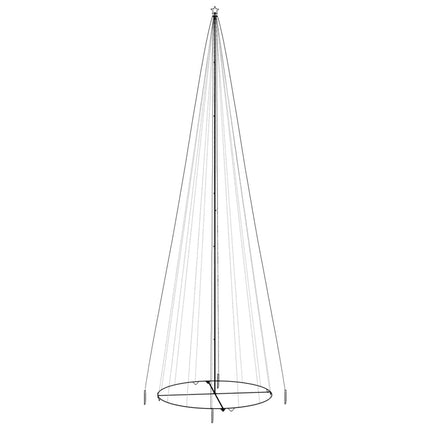 Albero di Natale a Cono Colorato 1134 LED 230x800 cm