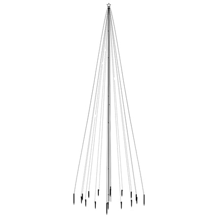 Albero di Natale con Puntale Colorato 1134 LED 800 cm