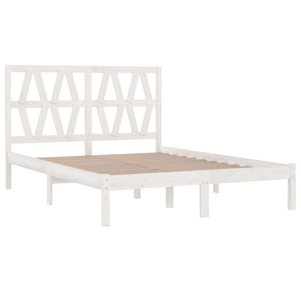 Giroletto Bianco in Legno Massello 180x200 cm Super King