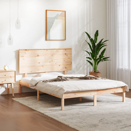 Giroletto senza Materasso 120x200 cm in Legno Massello di Pino